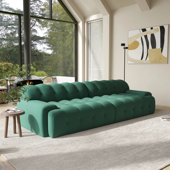 Solenza Bubble Horizon | 102" 4 Seater 3D-Knitted Sectional Sofa