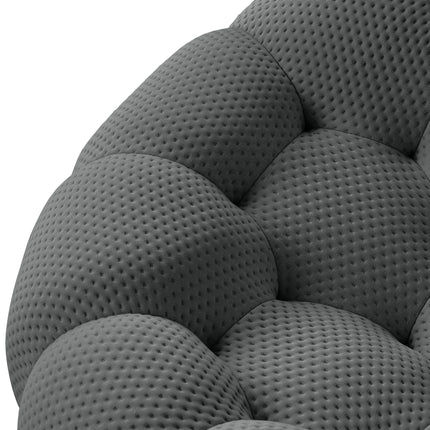 Solenza Bubble | 2-Seat Modular Loveseat + Ottoman | 3D-Knitted Fabric