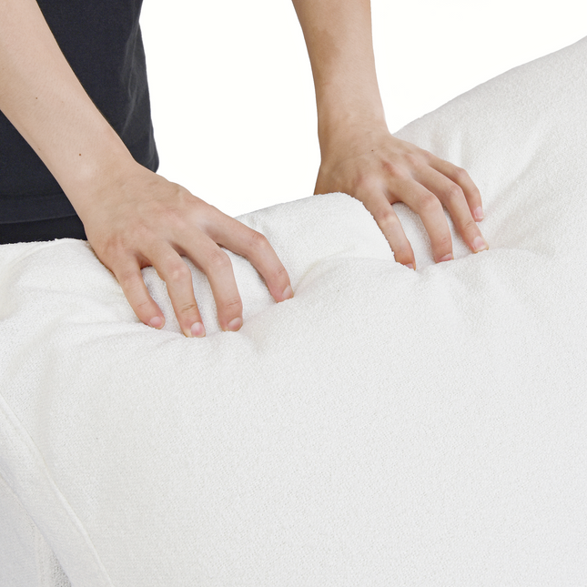 Solenza Nuvia | 201" U-Shaped Cloud Modular 9-Seat with 2 Ottomans | Washable