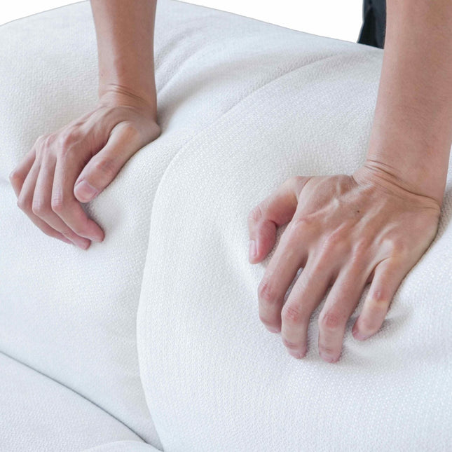 Solenza Elysian | 184" XL Modular Corduroy U-Shaped Sectional + 2 Ottomans | Washable Sofa