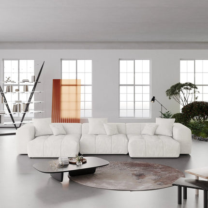 Solenza Elysian | 144" Modular 3-Seater | Extra-Wide Armrests | Washable Sofa