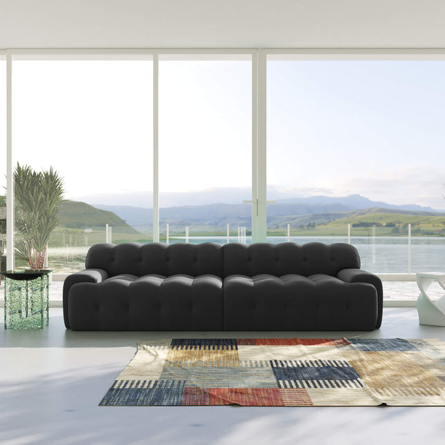 Solenza Bubble Horizon | 102" 4 Seater 3D-Knitted Sectional Sofa