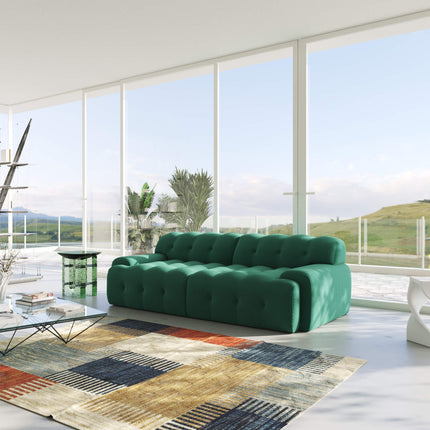 Solenza Bubble Horizon | 87" 2-3 Seater 3D-Knitted Sectional Sofa