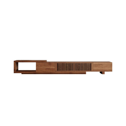 Luminoso Luxury Walnut Extendable TV Stand
