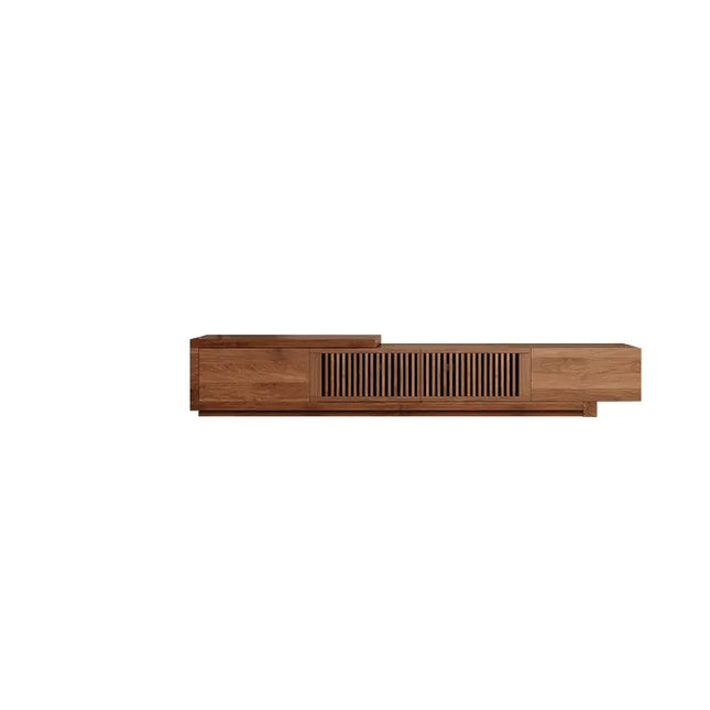 Luminoso Luxury Walnut Extendable TV Stand