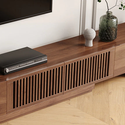 Luminoso Luxury Walnut Extendable TV Stand