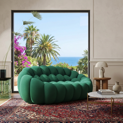 Solenza Bubble | 2-Seat Modular Loveseat | 3D-Knitted Fabric
