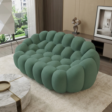 Solenza Bubble | 2-Seat Modular Loveseat | 3D-Knitted Fabric