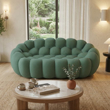 Solenza Bubble | 2-Seat Modular Loveseat | 3D-Knitted Fabric
