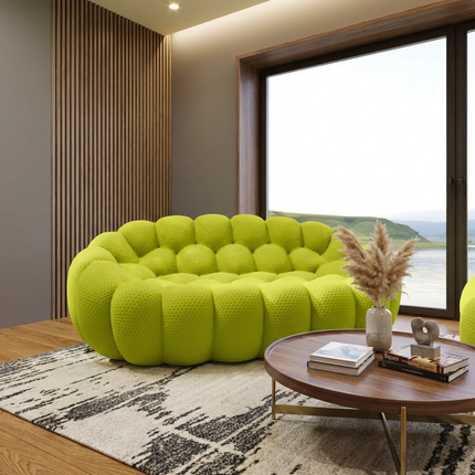 Solenza Bubble | 2-Seat Modular Loveseat | 3D-Knitted Fabric