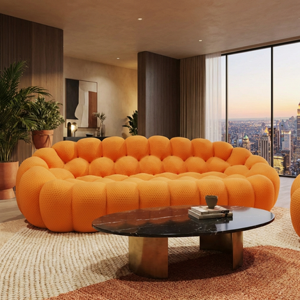 Solenza Bubble | 3-Seat Modular Sofa | 3D-Knitted Fabric