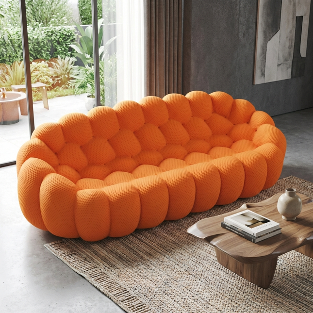 Solenza Bubble | 3-Seat Modular Sofa | 3D-Knitted Fabric
