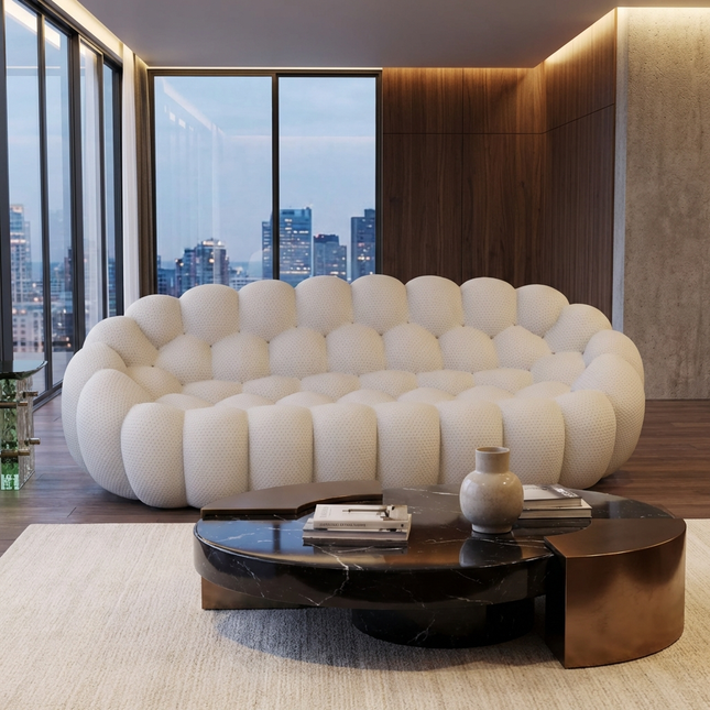 Solenza Bubble | 3-Seat Modular Sofa | 3D-Knitted Fabric