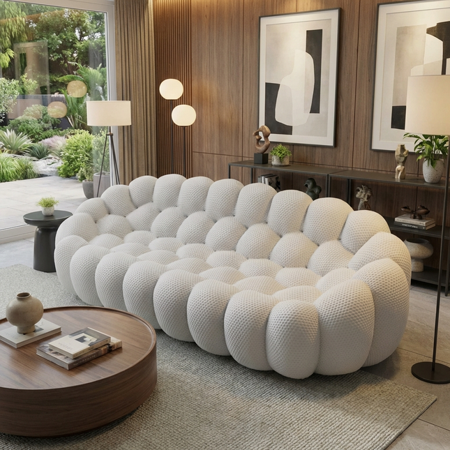 Solenza Bubble | 3-Seat Modular Sofa | 3D-Knitted Fabric
