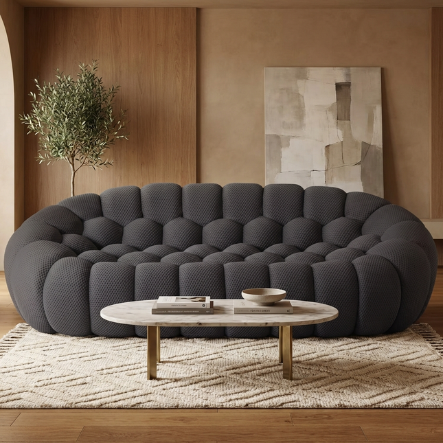 Solenza Bubble | 3-Seat Modular Sofa | 3D-Knitted Fabric