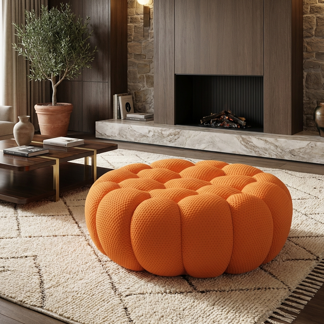 Solenza Bubble | 3-Seater + Loveseat + Chair + Ottoman | 3D-Knitted