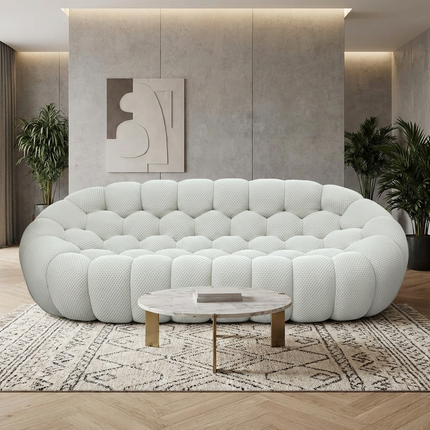 Solenza Bubble | 3-Seater + Loveseat + Chair + Ottoman | 3D-Knitted