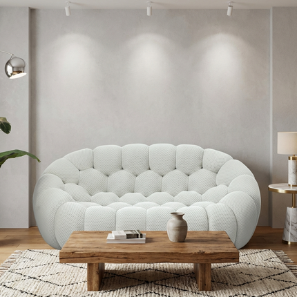 Solenza Bubble | 3-Seater + Loveseat + Chair + Ottoman | 3D-Knitted