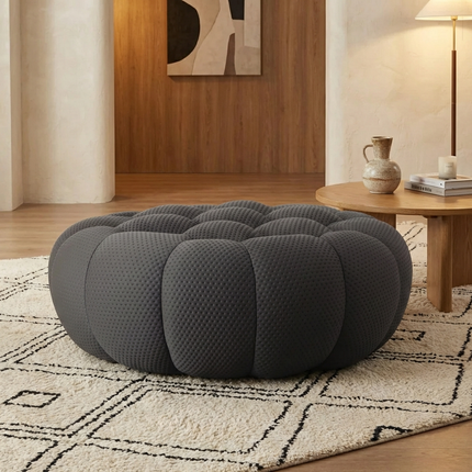 Solenza Bubble | 3-Seater + Loveseat + Chair + Ottoman | 3D-Knitted