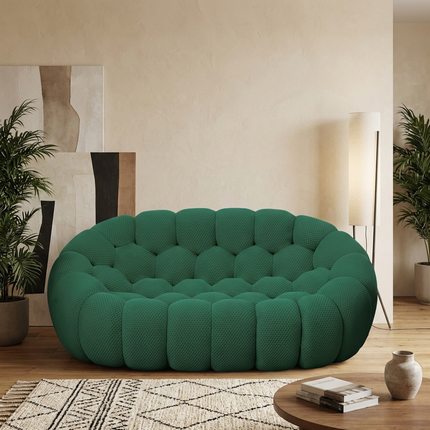 Solenza Bubble | 3-Seater + Loveseat + Chair + Ottoman | 3D-Knitted