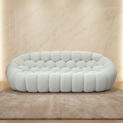 Solenza Bubble | 3-Seat Modular Sofa + Ottoman | 3D-Knitted Fabric