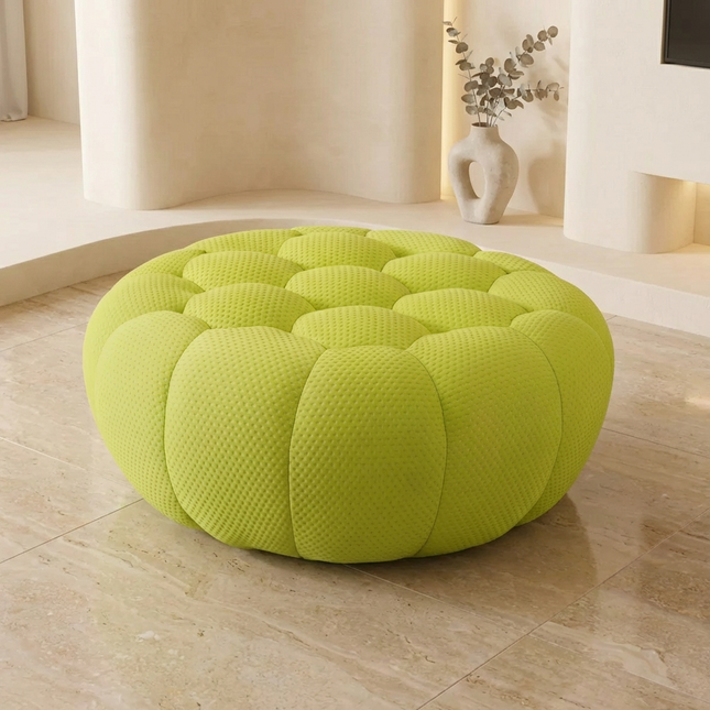 Solenza Bubble | 3-Seat Modular Sofa + Ottoman | 3D-Knitted Fabric