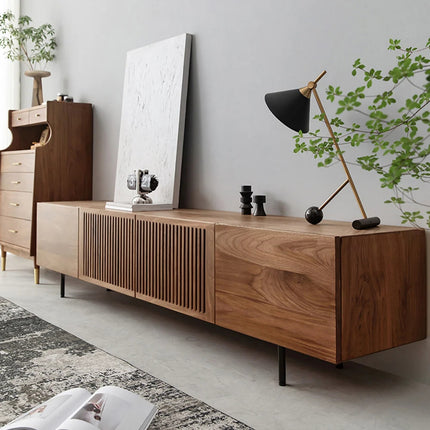 Solenza Arte Luce | Mid-Century Modern TV Stand | 63"–78"