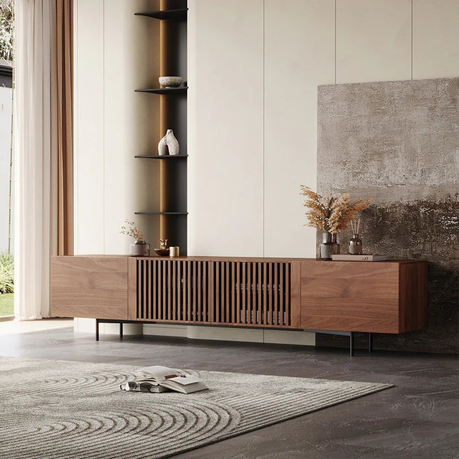 Solenza Arte Luce | Mid-Century Modern TV Stand | 63"–78"