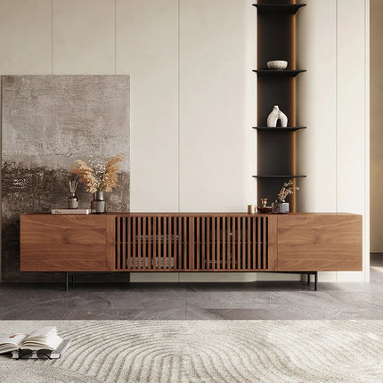 Solenza Arte Luce | Mid-Century Modern TV Stand | 63"–78"