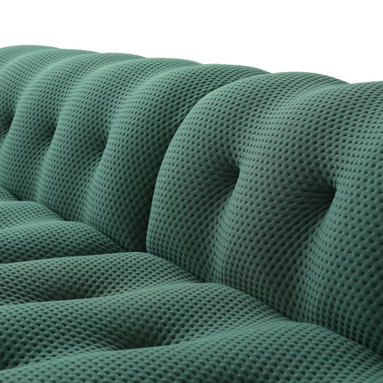 Solenza Bubble Horizon | 87" 2-3 Seater 3D-Knitted Sectional Sofa