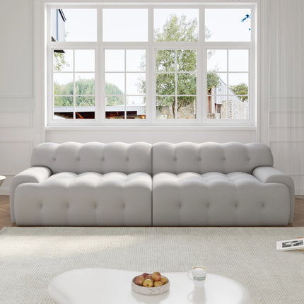 Solenza Bubble Horizon | 102" 4 Seater 3D-Knitted Sectional Sofa