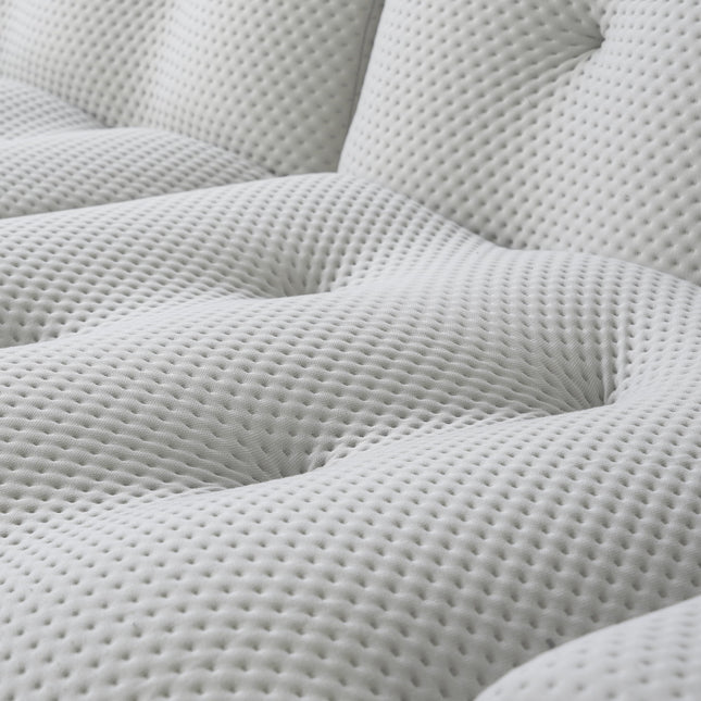 Solenza Bubble Horizon | 87" 2-3 Seater 3D-Knitted Sectional Sofa