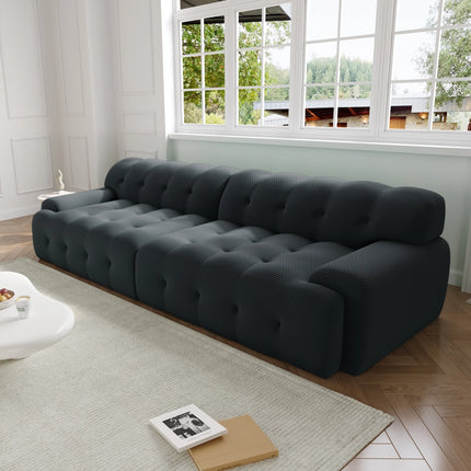 Solenza Bubble Horizon | 102" 4 Seater 3D-Knitted Sectional Sofa