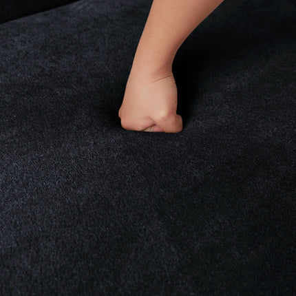 Solenza Mellow | 150" XL Cloud Modular U-Shaped Sectional + 2 Ottomans | Washable Velvet Sofa