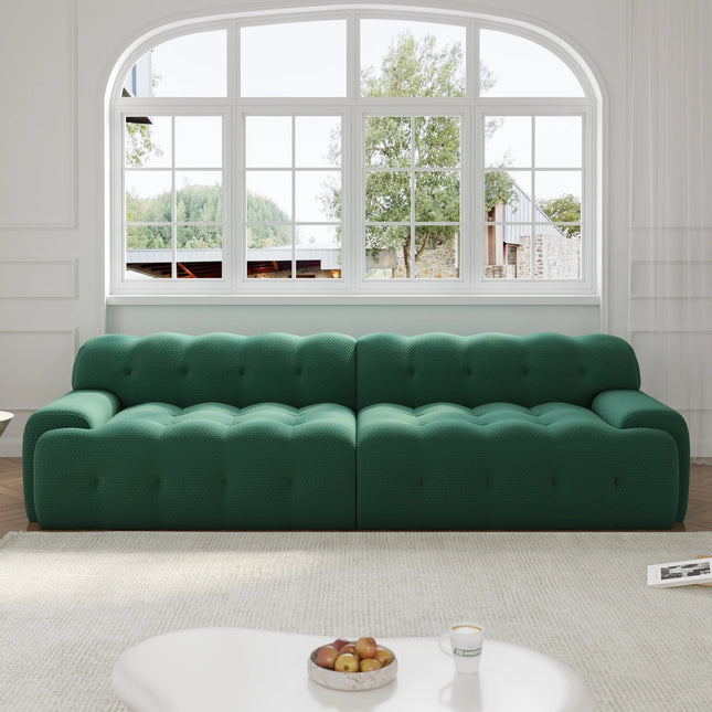 Solenza Bubble Horizon | 102" 4 Seater 3D-Knitted Sectional Sofa