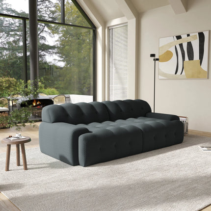 Solenza Bubble Horizon | 87" 2-3 Seater 3D-Knitted Sectional Sofa