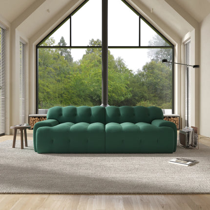 Solenza Bubble Horizon | 87" 2-3 Seater 3D-Knitted Sectional Sofa