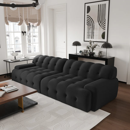 Solenza Bubble Horizon | 102" 4 Seater 3D-Knitted Sectional Sofa