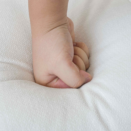 Solenza Elysian | 119" Modular 3-Seater Sectional + Ottoman | Washable Linen Sofa