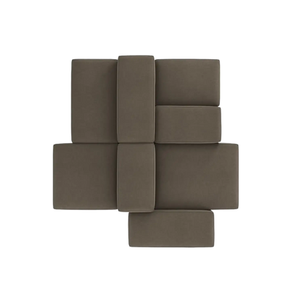 Solenza | Extrasoft Modular Sofa | Designer Linen Cloud Collection