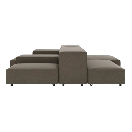 Solenza | Extrasoft Modular Sofa | Designer Linen Cloud Collection