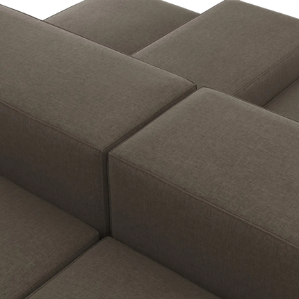 Solenza | Extrasoft Modular Sofa | Designer Linen Cloud Collection