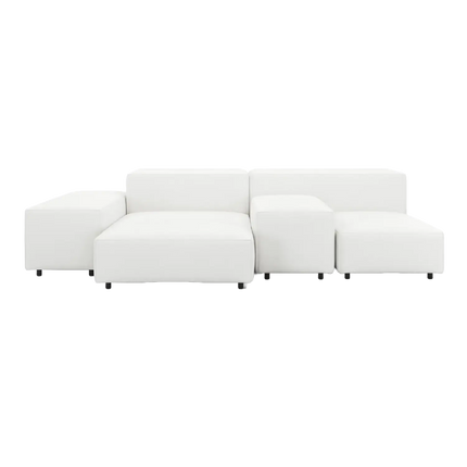 Solenza | Extrasoft Modular Sofa | Designer Linen Cloud Collection