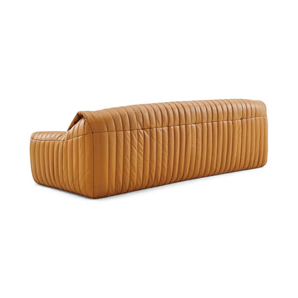Solenza | Sandra Sofa | Caramel Genuine Leather Edition