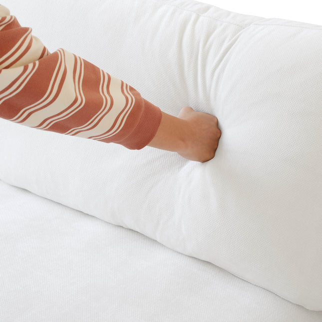 Solenza Casa Nova | 156" 4-Seat U-Shape Sectional + 2 Otts | Washable Linen