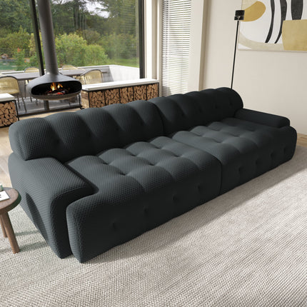 Solenza Bubble Horizon | 102" 4 Seater 3D-Knitted Sectional Sofa