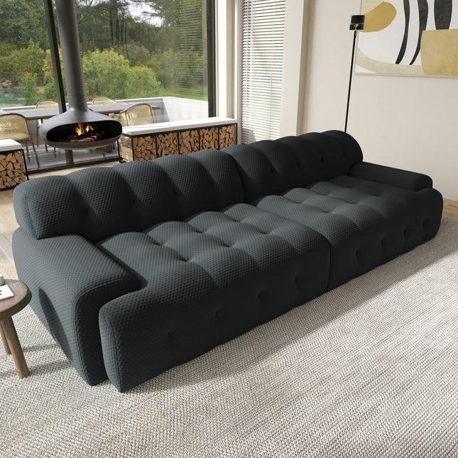 Solenza Bubble Horizon | 102" 4 Seater 3D-Knitted Sectional Sofa