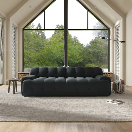 Solenza Bubble Horizon | 87" 2-3 Seater 3D-Knitted Sectional Sofa