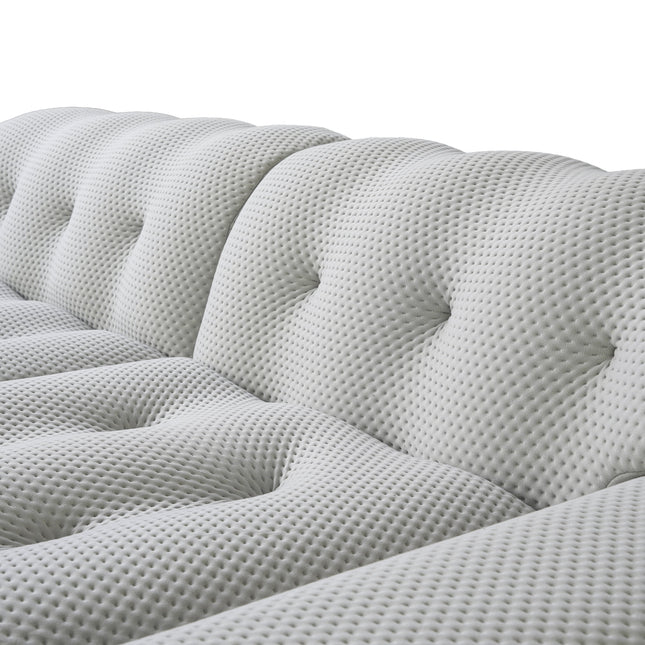 Solenza Bubble Horizon | 102" 4 Seater 3D-Knitted Sectional Sofa