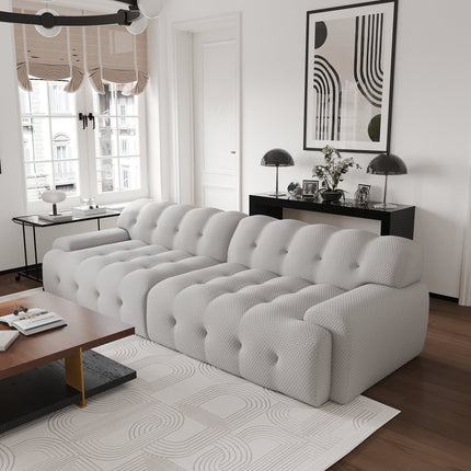Solenza Bubble Horizon | 102" 4 Seater 3D-Knitted Sectional Sofa